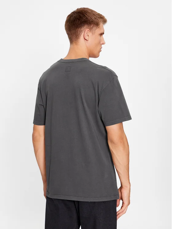 Camiseta de hombre  DC manga corta Tuition Ref ADYZT05273 ( ktew ) Gris oscuro y marrón